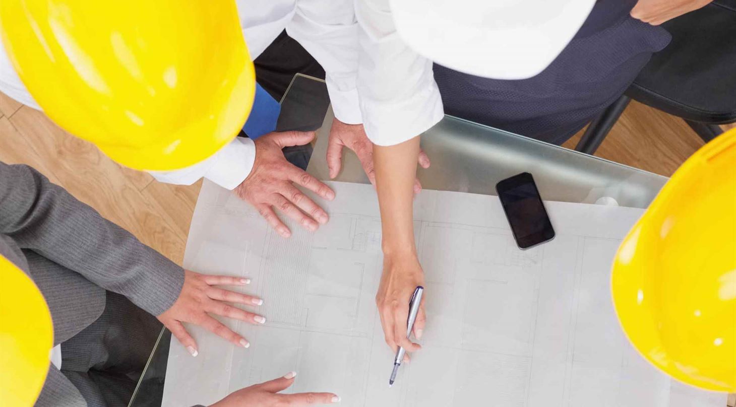 Topbillede til artikel om projektledelse i byggeriet.